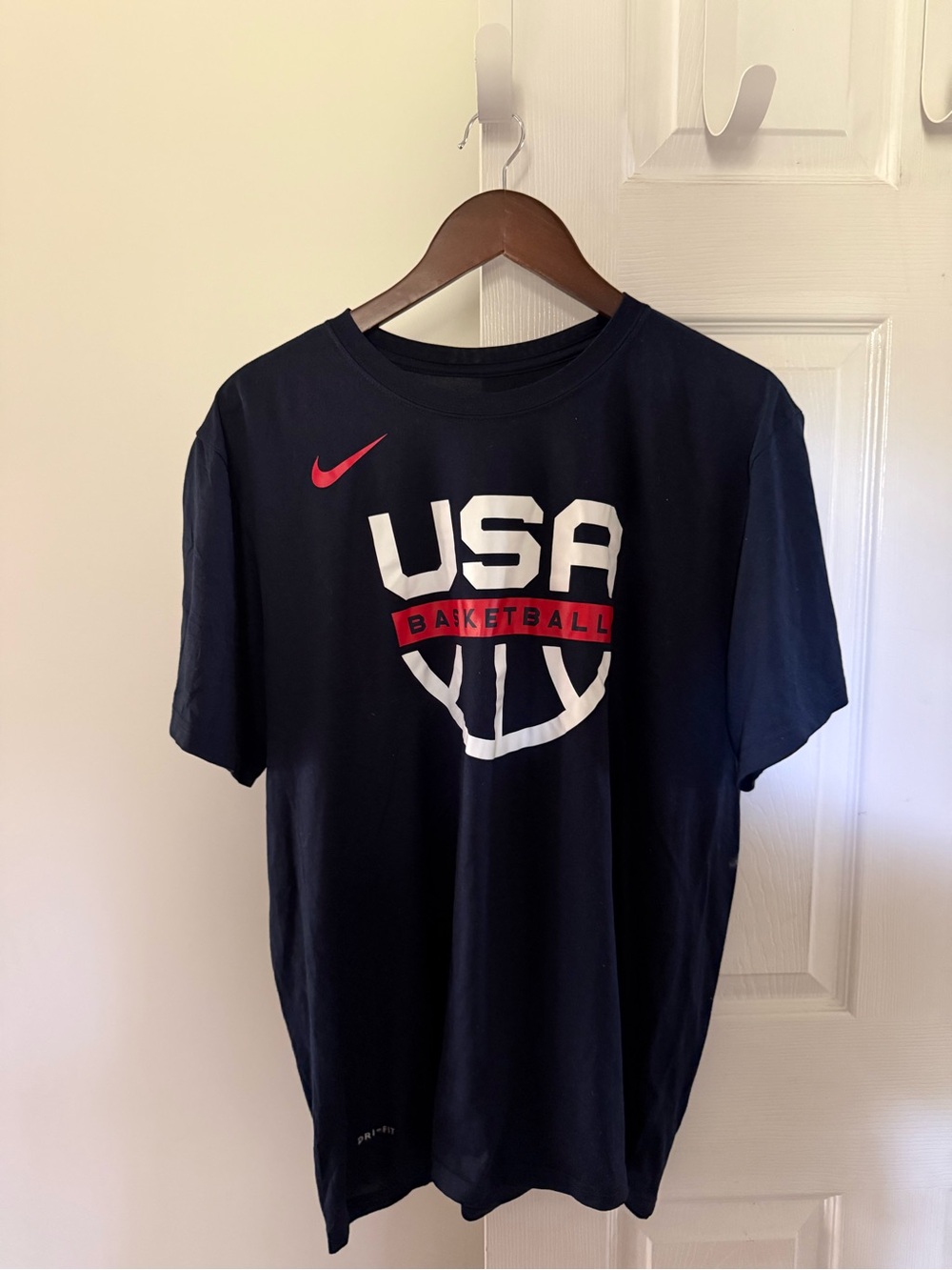 Nike USA Basketball Shirt Blue Men’s XL